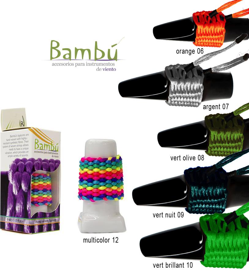 Ligature Sax. soprano Bambú AS01 JS Musique