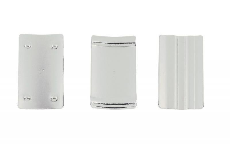 Rico Ligature H + Couvre-bec Plaqué Argent Pour Clarinette Si Bémol - Design Rétro Harrison, Pression 4 Points, Qualité Professionnelle